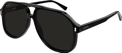 Gucci Pilot Sunglasses GG1042S 001 Black 60mm 1042